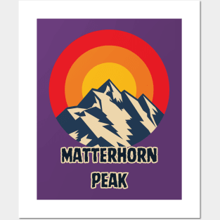 Matterhorn Peak Posters and Art